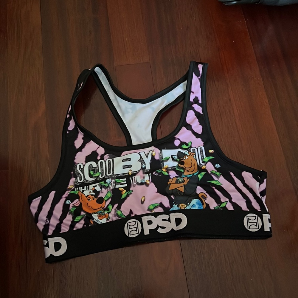 Women’s PSD Scooby Doo Sports Bra Medium